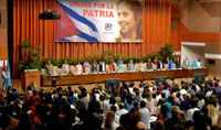 President Raul Castro Attends Closing of the Congress of the Federation of Cuban Women