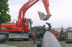 New Water Mains for Santiago de Cuba