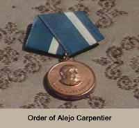Was Awarded Carpentier Medal the Onelio Jorge Cardoso Literary Training Center a decision of the Cuban Council of State