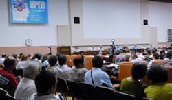 Opens Plenary Sessions of the Cuban Journalists Congress 