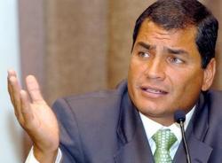Ecuadorian President Reiterates Rejection of US Blockade of Cuba