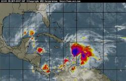 Noel a little stronger as it approaches Hispaniola