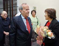Ricardo Alarcón and Danielle Mitterrand Met Monday in Havana