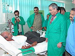 In Angola Cuban Health Minister Jose Ramon Balaguer 	