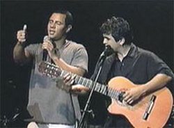 Cuban duet Buena Fe will give a concert at the Havanas Jose Marti Revolution Square