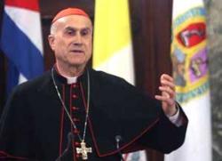 It Concludes their Visit to Cuba a Cardinal Bertone