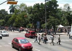 Havana residents enjoy summer streets