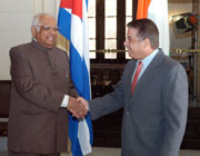 Indian House Speaker Praises Cuba