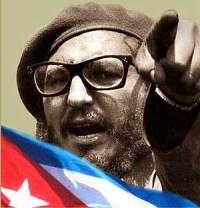 Photo Exhibition of Fidel Castros Presence in Santiago de Cuba in Cespedes Park