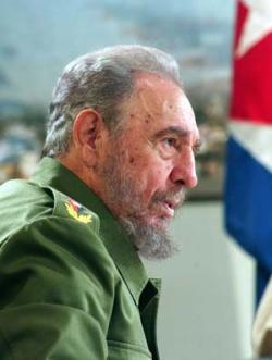 Cuban president Fidel Castro abandons power.