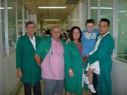 English boy grateful to cuban doctors