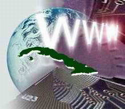 Cuba ever growing presence on the World Wide Web (Internet) 
