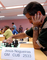 Cuban Grand Master (GM) Jesús Nogueiras Deafeats Lázaro Bruzón in Capablanca Chess Tournament