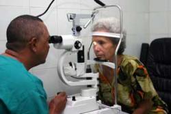 Some 300, 000 people have reseived surgical intervention in the Cuban Center of Eye Microsurgery
