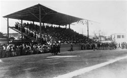 The historic stadium Palmar del Junco in Pueblo Nuevo, Matanzas